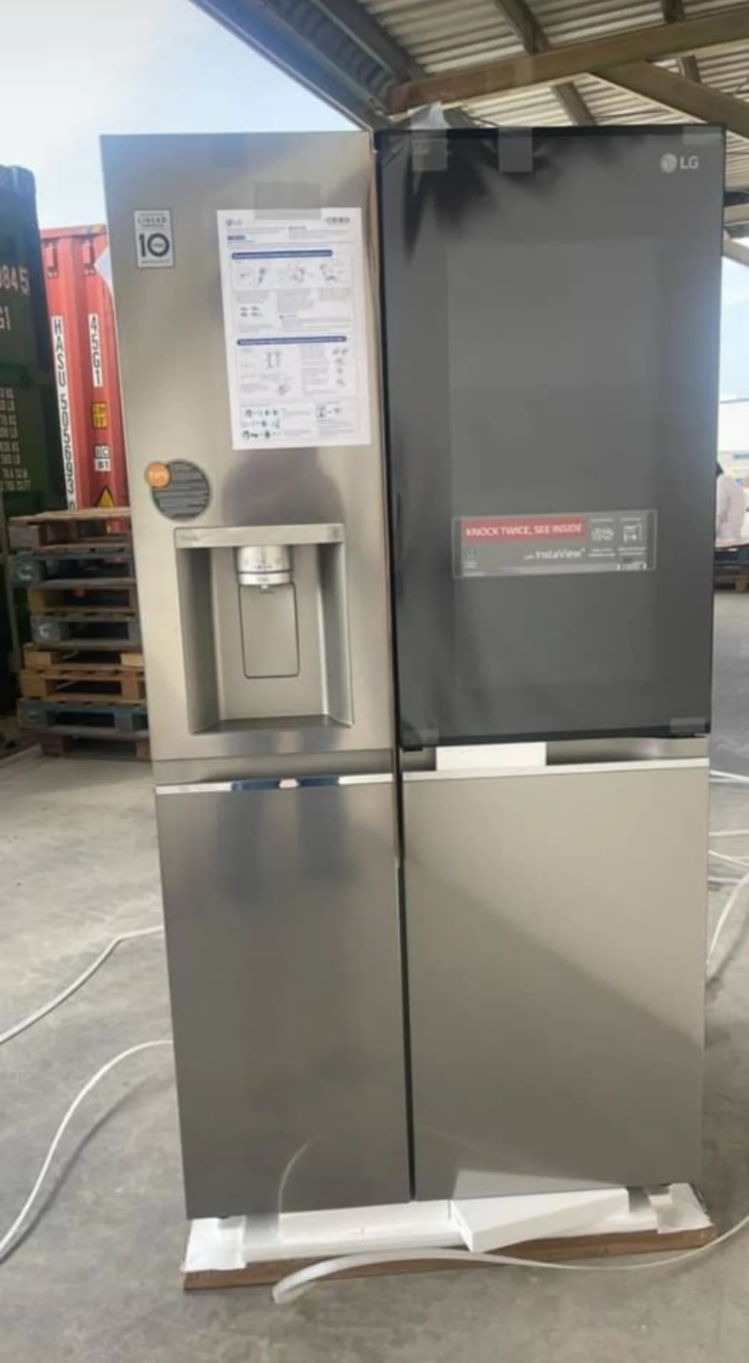 یخچال ال جی X348 ساید بای ساید 34 فوت 