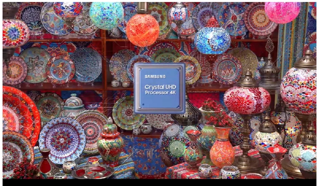تلویزیون سامسونگ CU7000 اسمارت 43 اینچ مدل 43CU7000