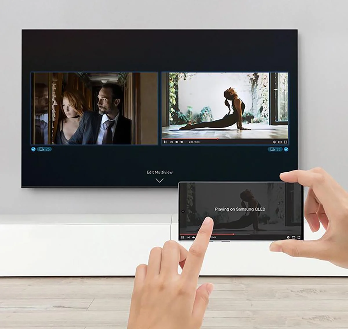 تلویزیون سامسونگ 55 اینچ UHD 4K کریستال مدل TU8500