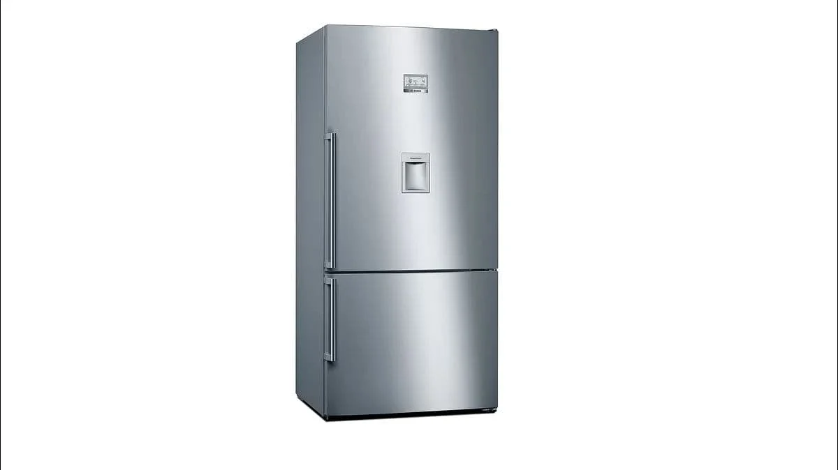 قیمت یخچال فریزر بوش بالاپایین ظرفیت 30 فوت KGD86AI304