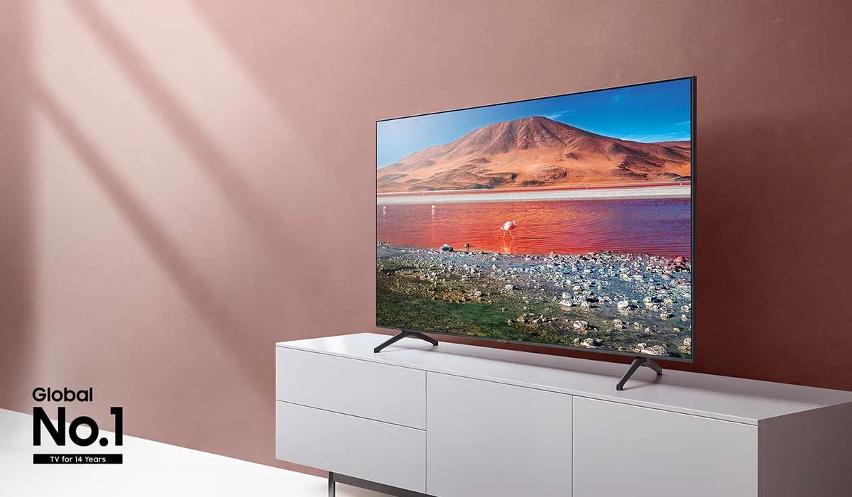 تلویزیون 55 اینچ سامسونگ 4K اسمارت مدل 55TU7100