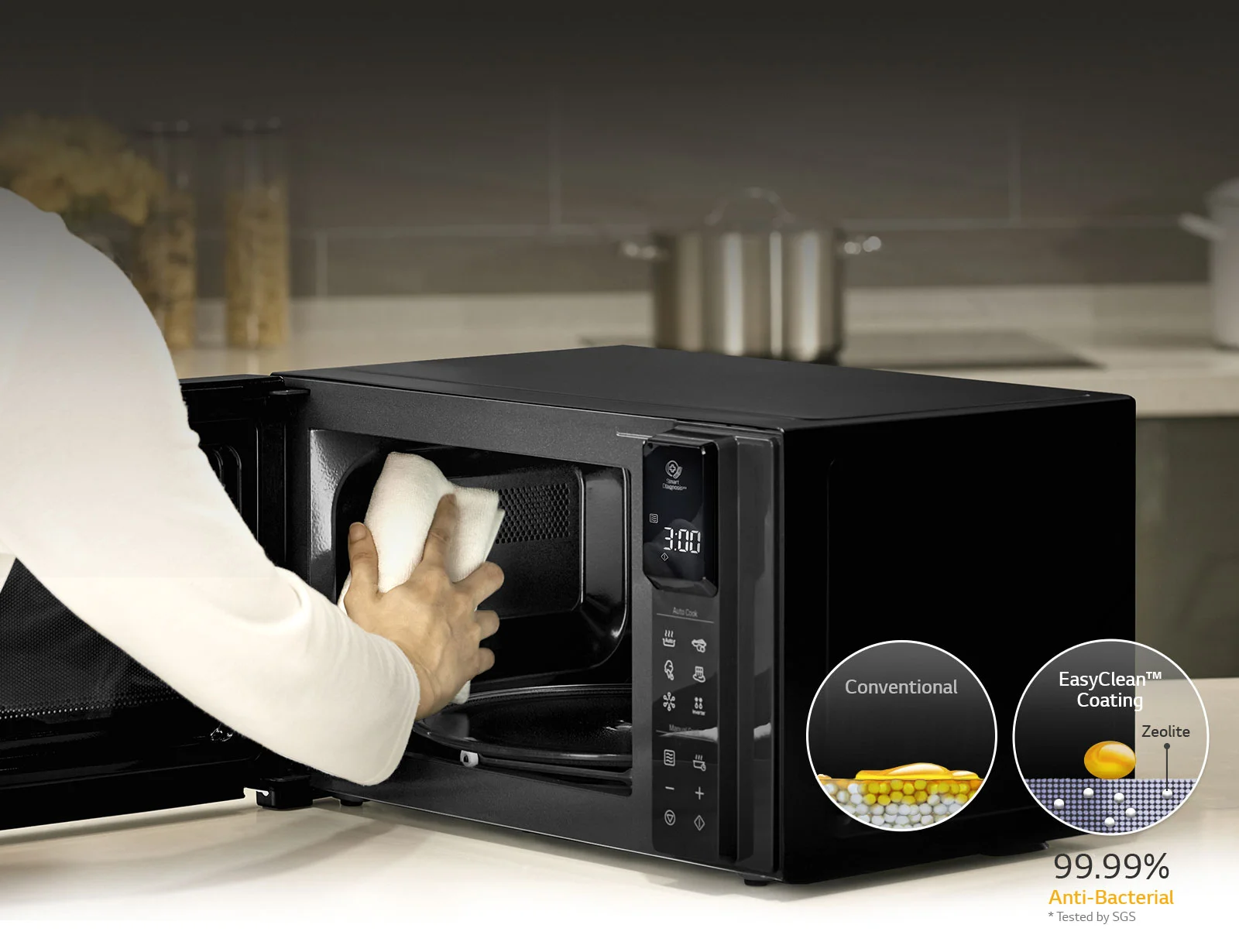 مایکروفر ال جی 42 لیتر 4295 مدل MS4295CIS