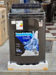 ماشین لباسشویی سامسونگ درب بالا 19 کیلو دودی 2023 مدل WA19CG6745BV