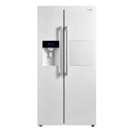 یخچال 30 فوت ساید بای ساید یونیوا سفید مدل UN_SBS56W