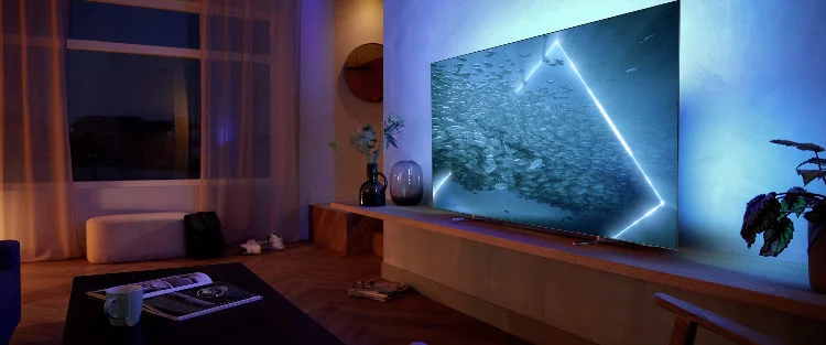 خرید تلویزیون اولد فلیپس 55 اینچ مدل OLED707