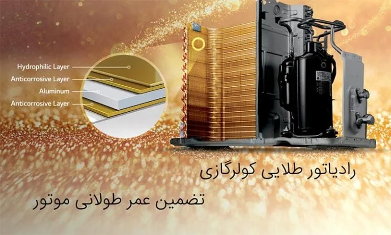 موتور کولر گازی 12000 جنرال برلین