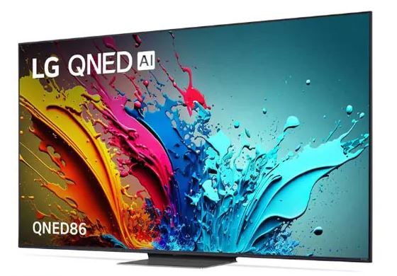 طراحی تلویزیون ال جی 86 اینچ QNED86T